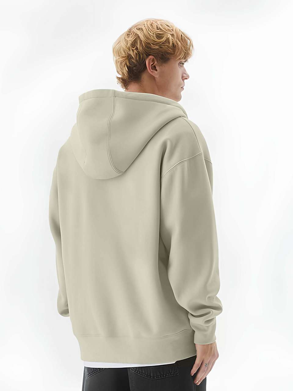 MANIAC Men Full Sleeve Reversible Hooded Sweatshirt - Image 7