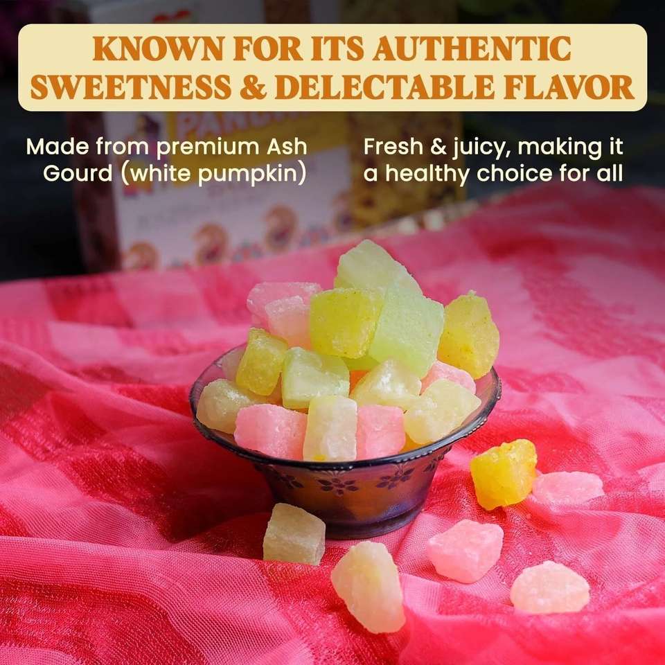 Panchhi Petha JHILMIL Cherry Original Agra Petha|Traditionally Made ...