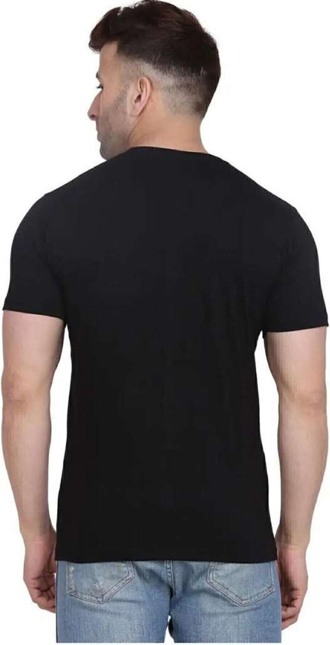 ANVST Graphic Print Men Round Neck White T-Shirt - Image 6