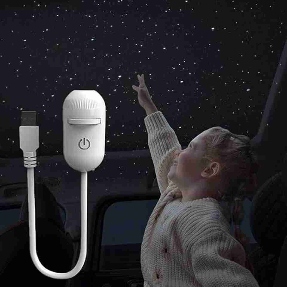 NITIMATTA Galaxy Star Projector Night Lamp - Image 4