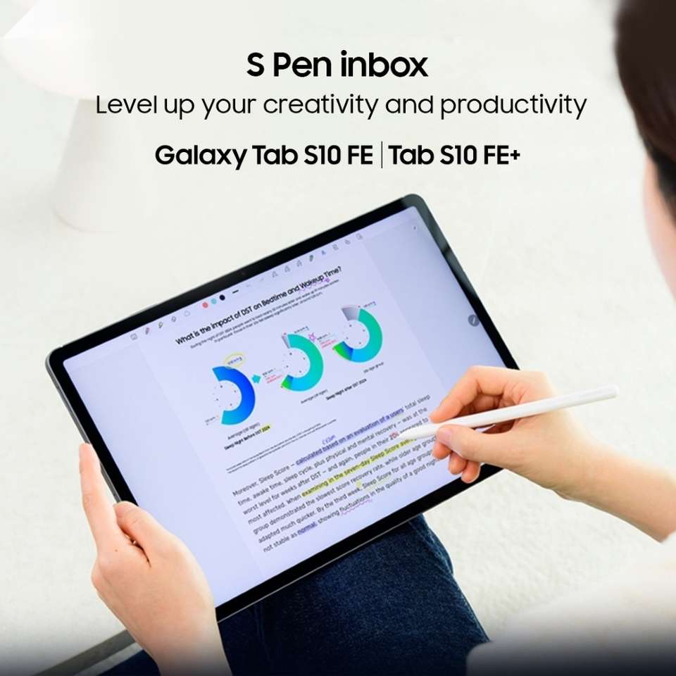 Samsung Galaxy Tab S10 FE With S Pen 8 GB RAM 128 GB ROM 10.9 inch with ...