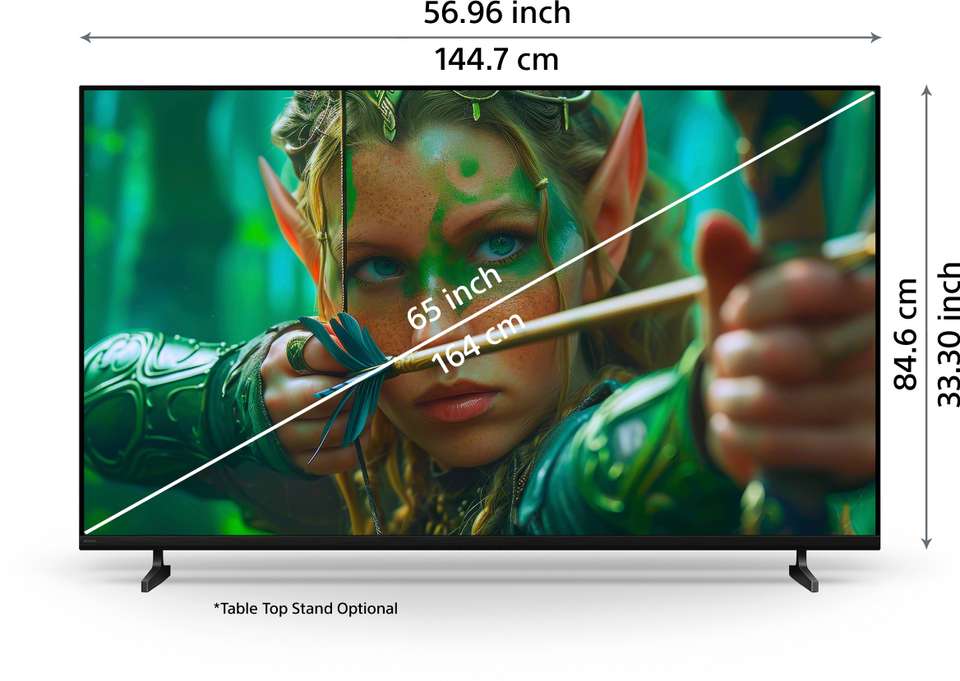 SONY BRAVIA 2 II 163.9 cm (65 inch) Ultra HD (4K) LED Smart Google TV ...