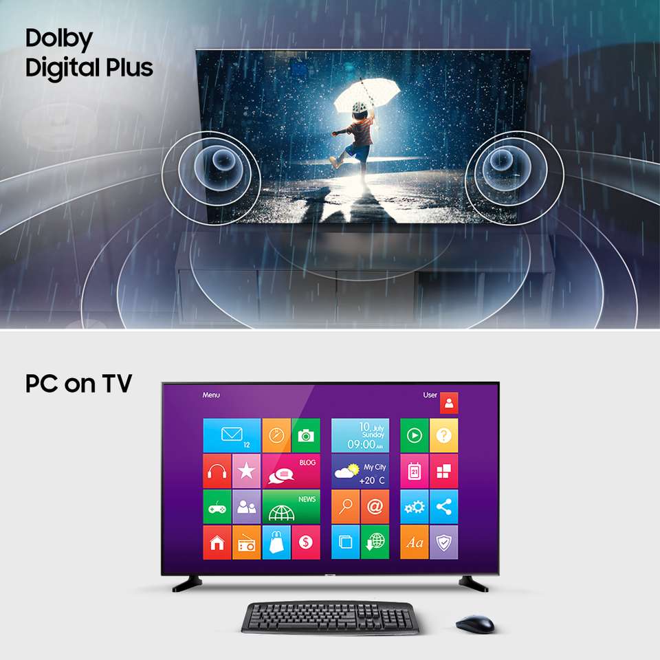 Samsung 80 cm (32 Inch) HD Ready LED Smart Tizen TV with Bezel-Free ...