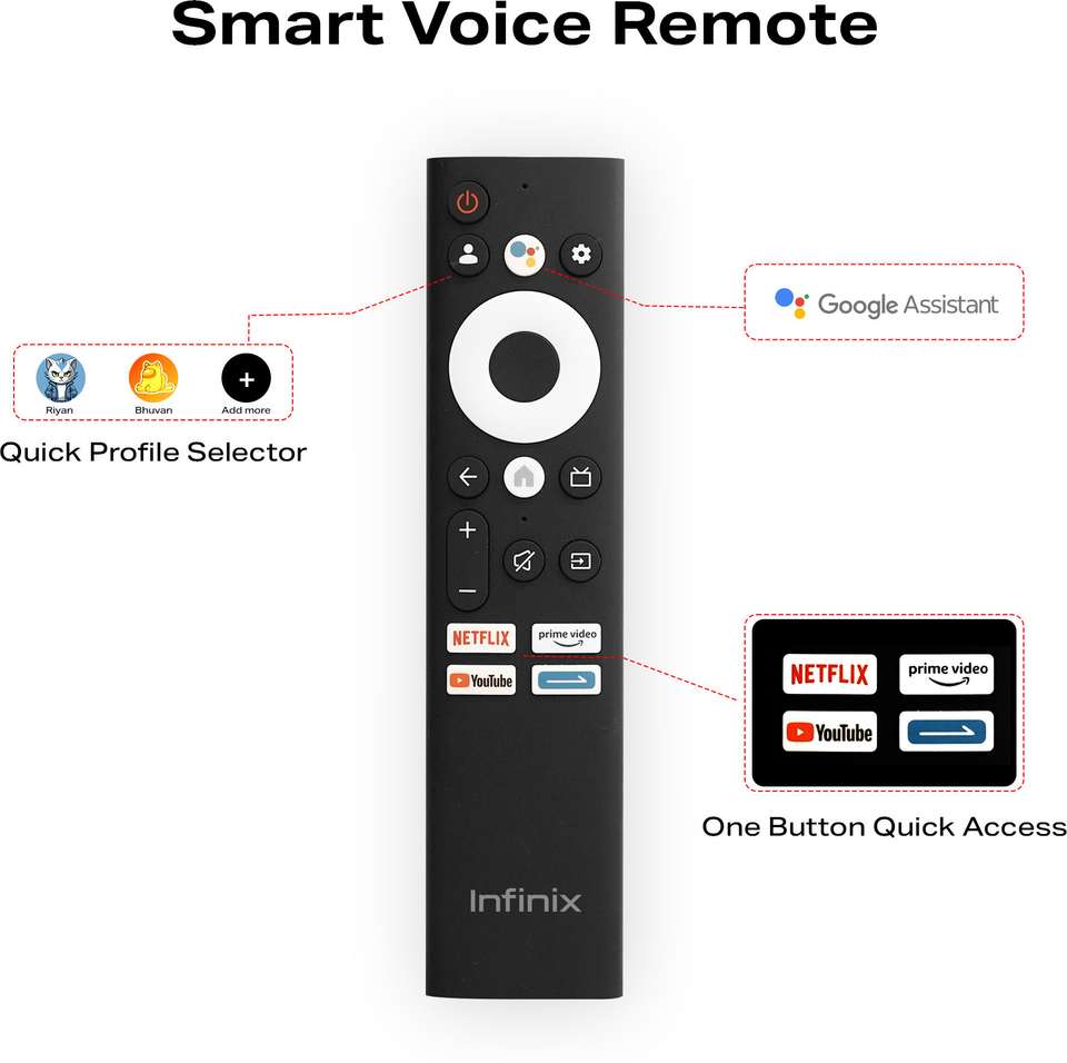 Infinix 80 cm (32 inch) HD Ready LED Smart Google TV Online at best ...
