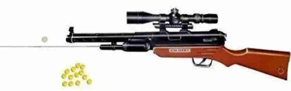 Anushka Toys M40 Black Toy Riffle Sniper Commando Gun with Long Range ...