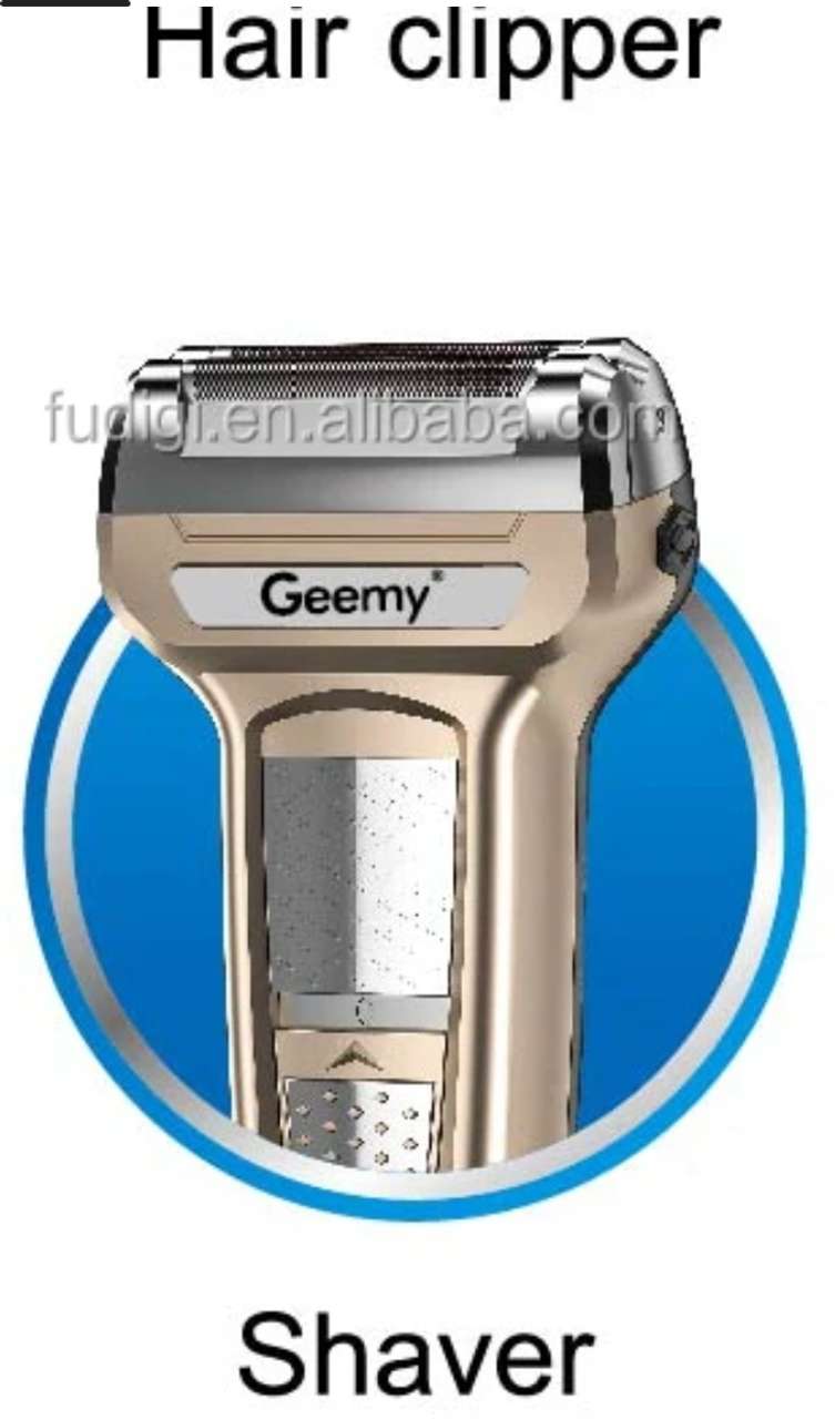 Body Distance Zone Geemy Hair clipper trimmer or shaver 3in1 rechargeable Body Groomer 80 ...