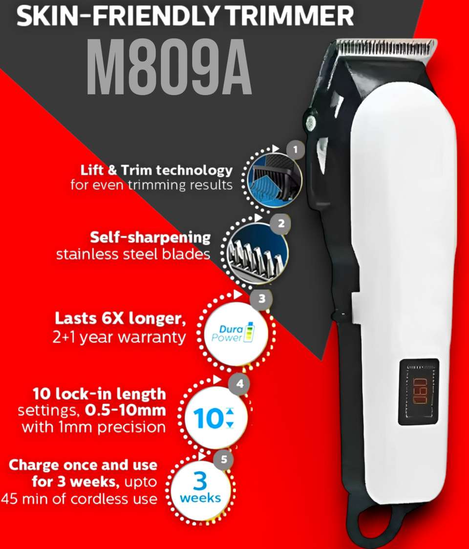 Nilesawar X754 Salon-grade beard and hair trimmer for men offering ...