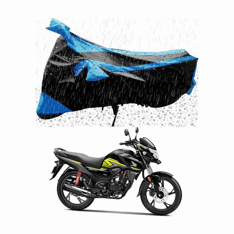 Furious3D Waterproof Honda SP 125 Cover, Blue - Image 9