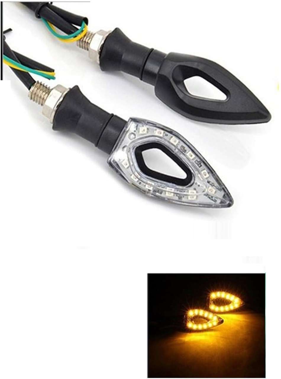 QUIRKY ZONE Front, Rear LED Indicator Light for Bajaj, Hero, Honda, TVS ...