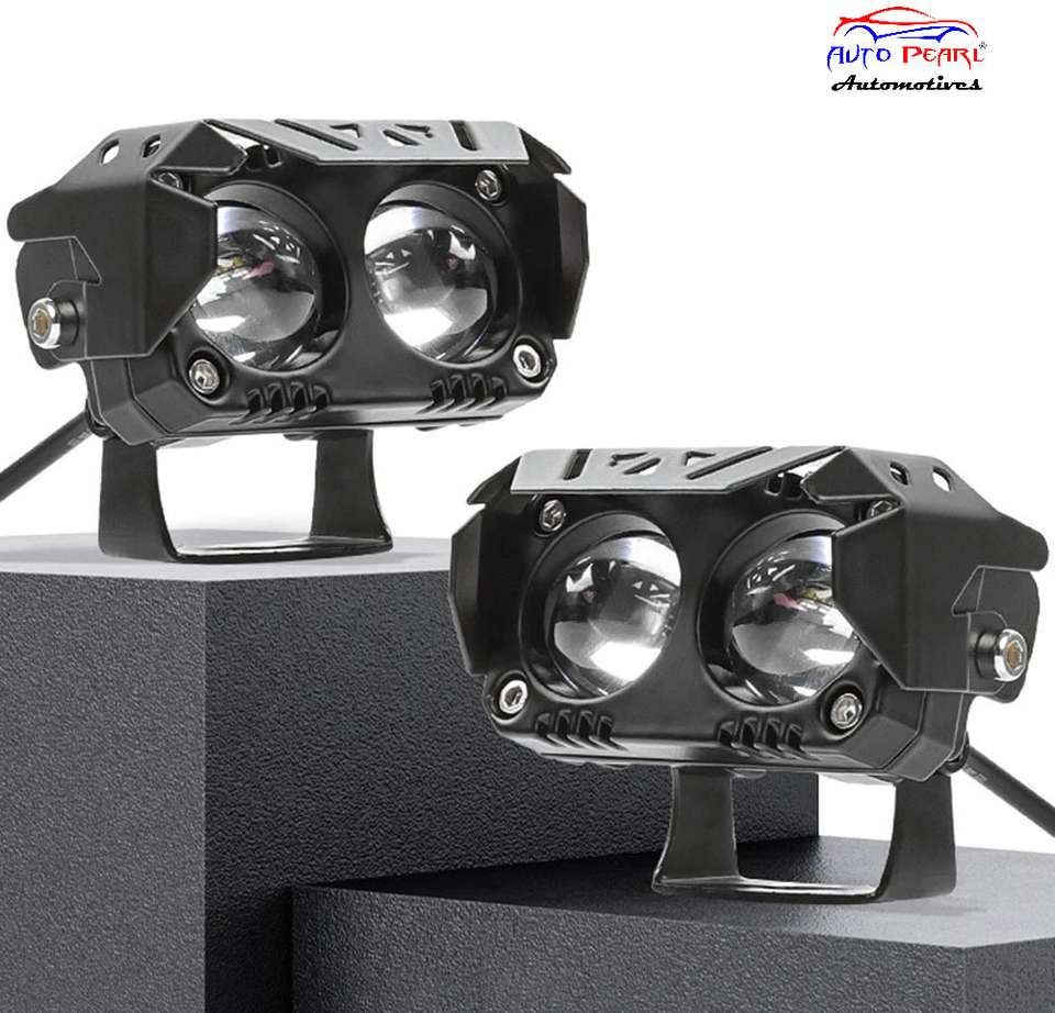 AUTO PEARL 2-Projector lens LED Dual Color White and Yellow for AltoK10 ...