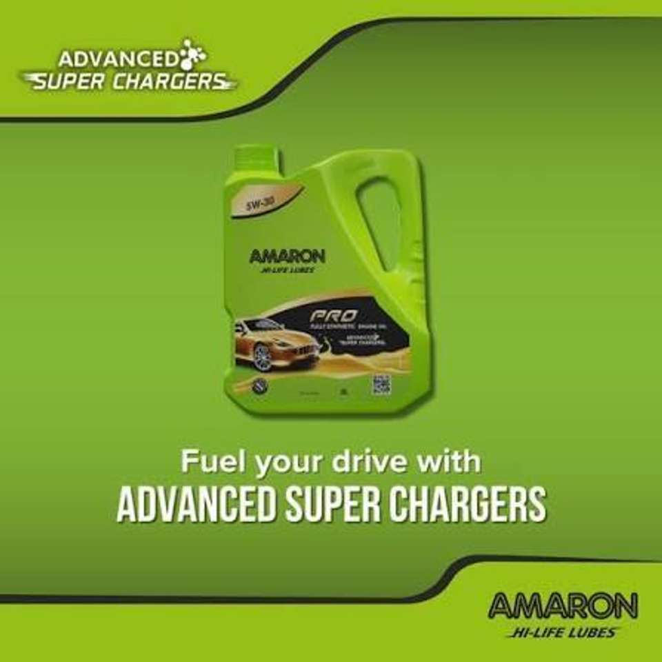 Engine Oil Life Accessory Amara raja 5w30 Amaron Hi-Life Lubes Pro Fully Synthetic 5W-30 Engine ...
