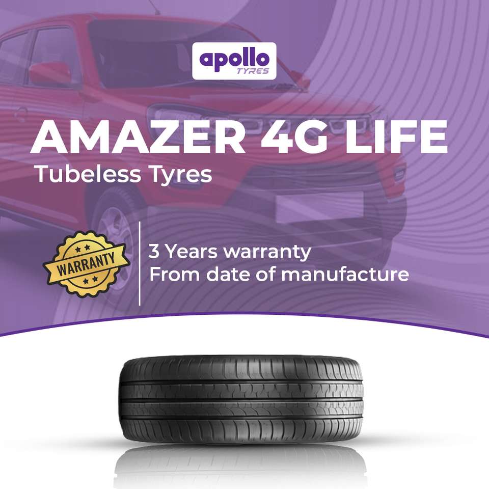 Apollo Amazer 4G Life 165/80 R14 85T Tubeless Car Tyre 4 Wheeler Tyre ...