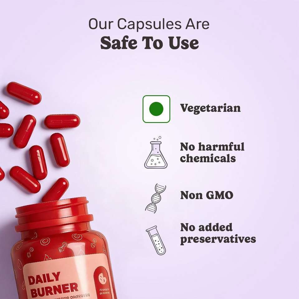 What's Up Wellness Daily Burner Weight Loss Capsules with ACV & L ...