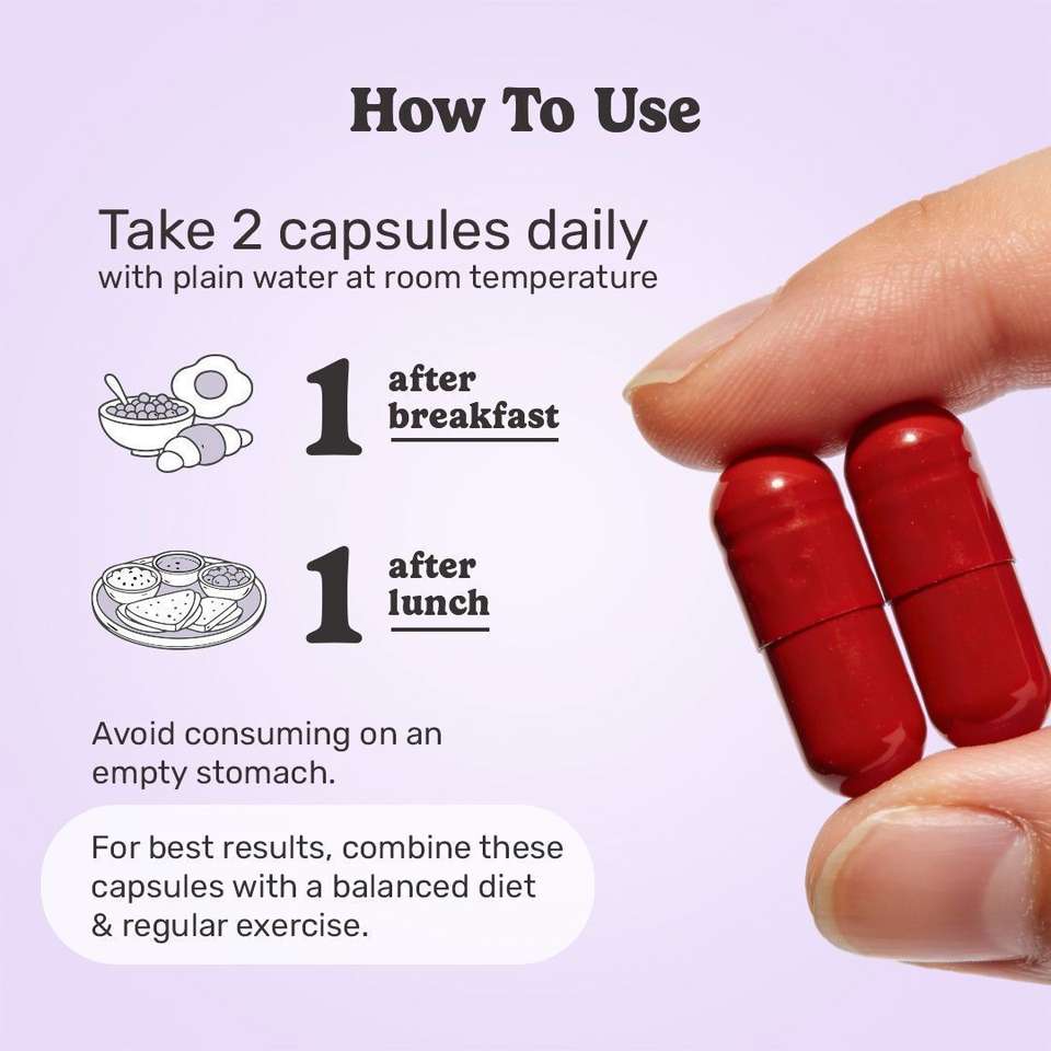 What's Up Wellness Daily Burner Weight Loss Capsules with ACV & L ...