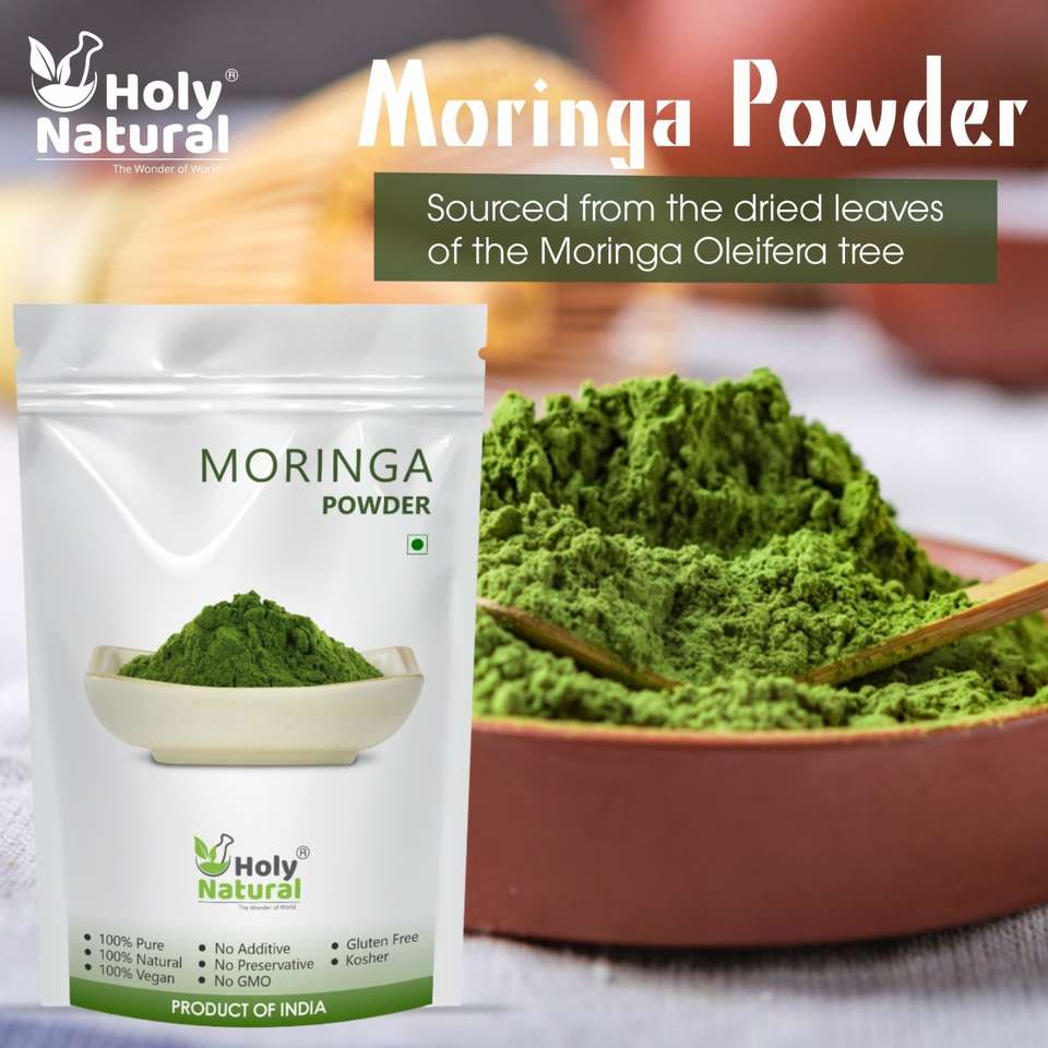 Holy Natural 100% Pure Moringa Powder - 1 KG Price in India - Buy Holy ...