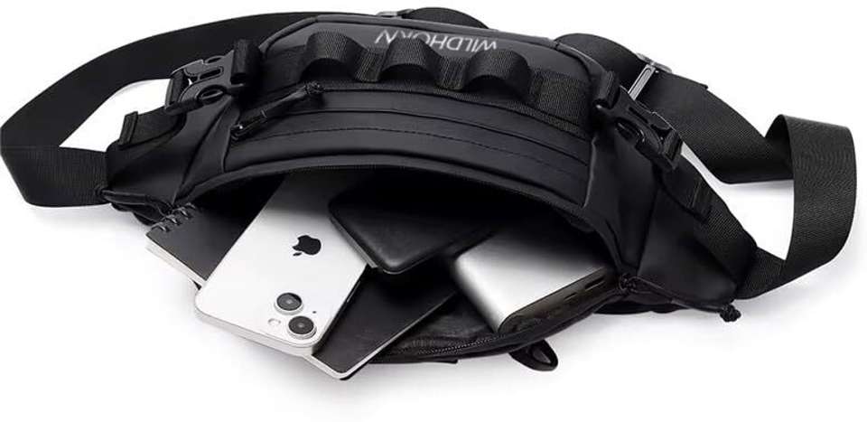 WILDHORN Outdoor Nylon Fishing Waist Bag - Image 7