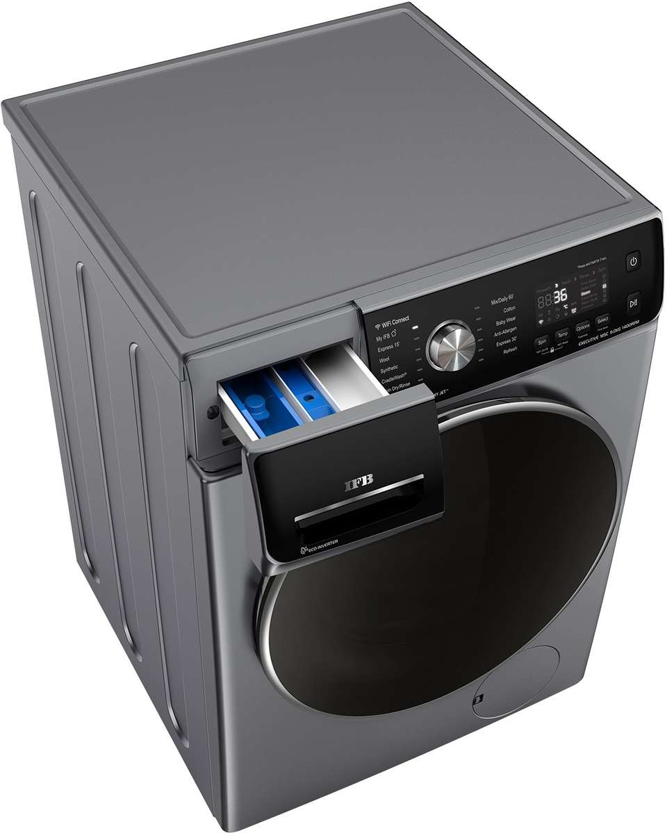 IFB 10 kg 5 Star with Steam Refresh program, 9 Swirl Wash, Eco Inverter ...