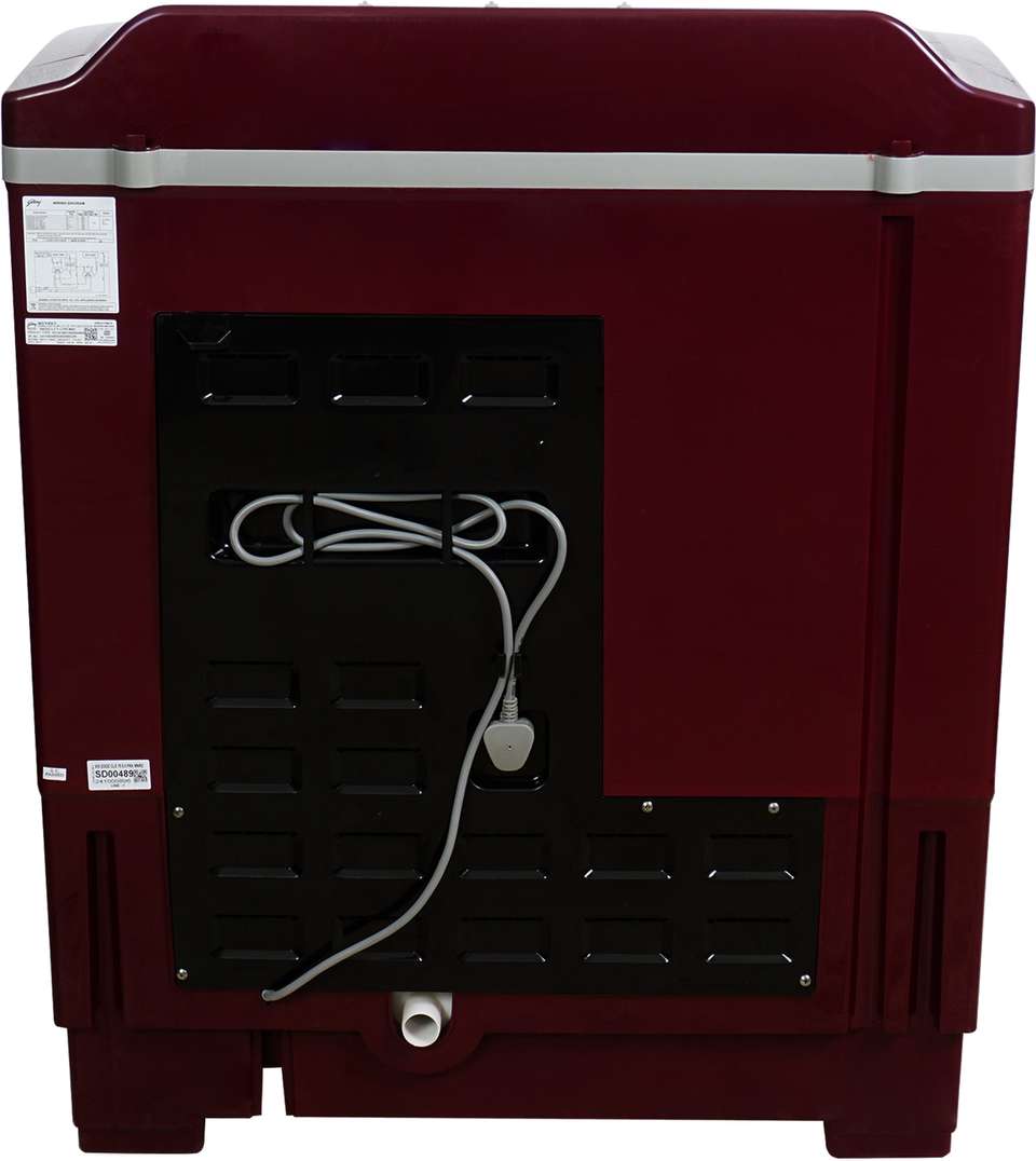 Godrej 7.5 kg Semi Automatic Top Load Washing Machine Red Price in ...