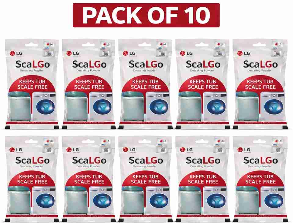 hias Descaling Washing Machine Drum Cleaning Powder (Pack of 10 ...