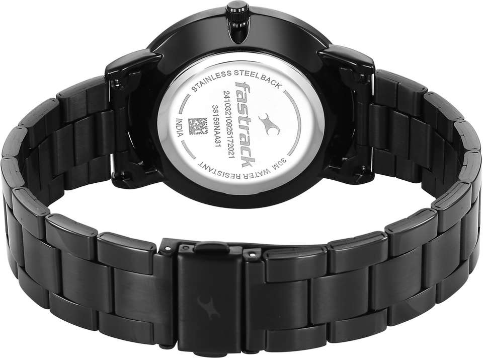 Fastrack Fastrack Stunners X Quartz Drk Green Dial Black Stainless ...