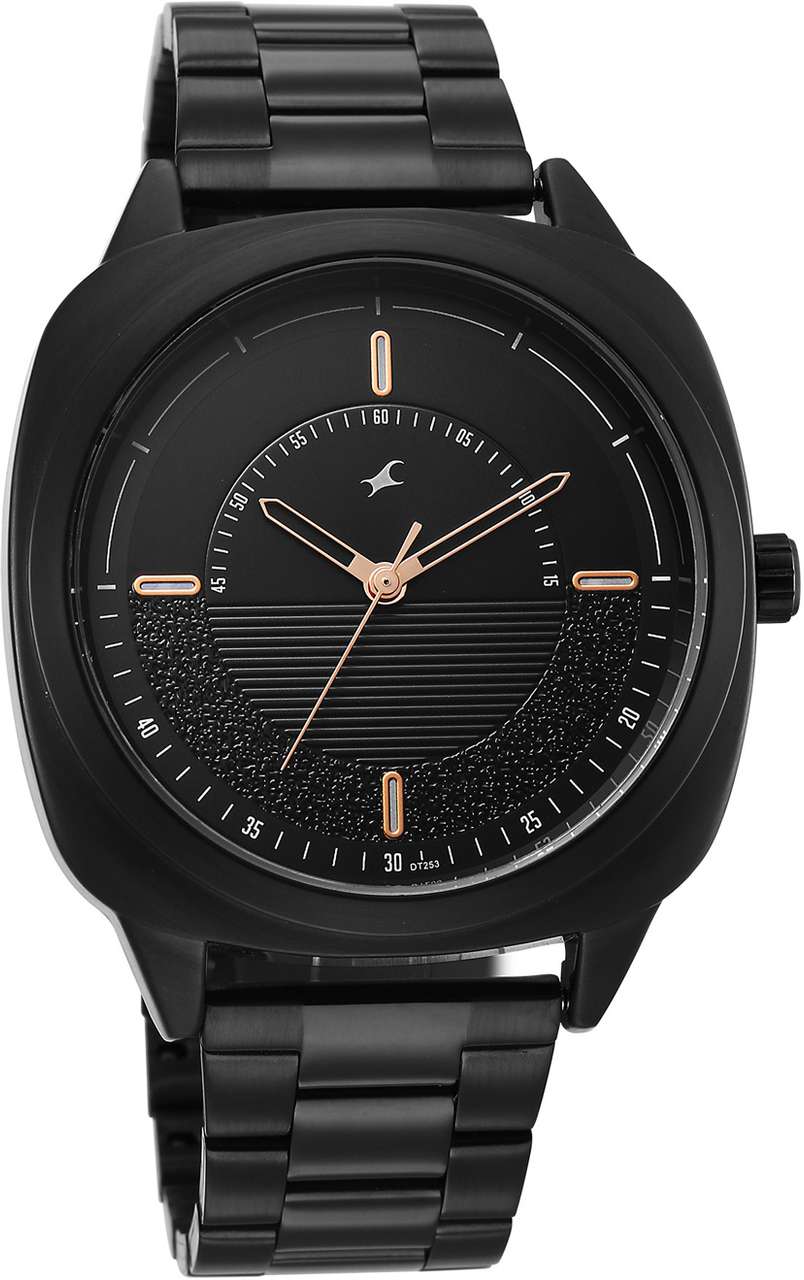 Fastrack Stunners X Fastrack Stunners X Quartz Black Dial Black ...