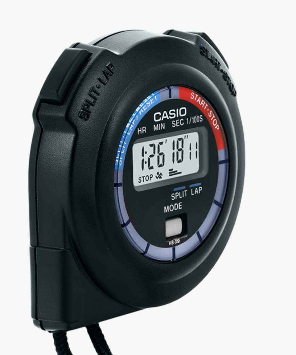 CASIO Stop Watch Stopwatch ( HS-3V-1BRDT ) Digital Watch - For Men ...