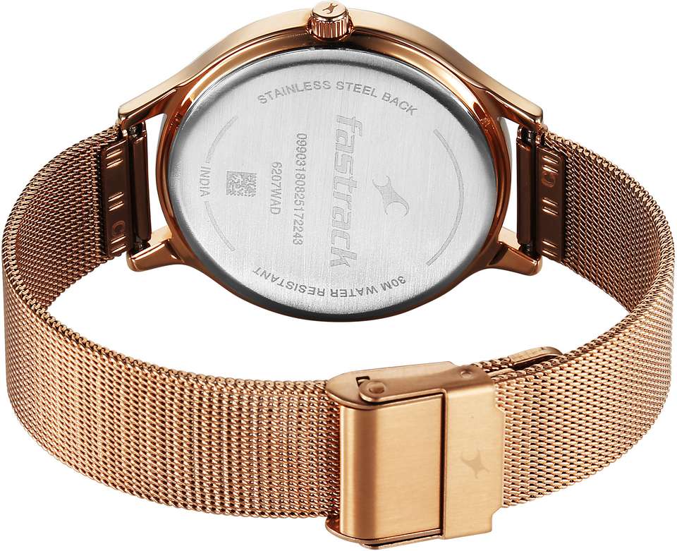 Fastrack Style Up 5.0 Fastrack Style up 5 Quartz Pink Round Dial Girl's ...