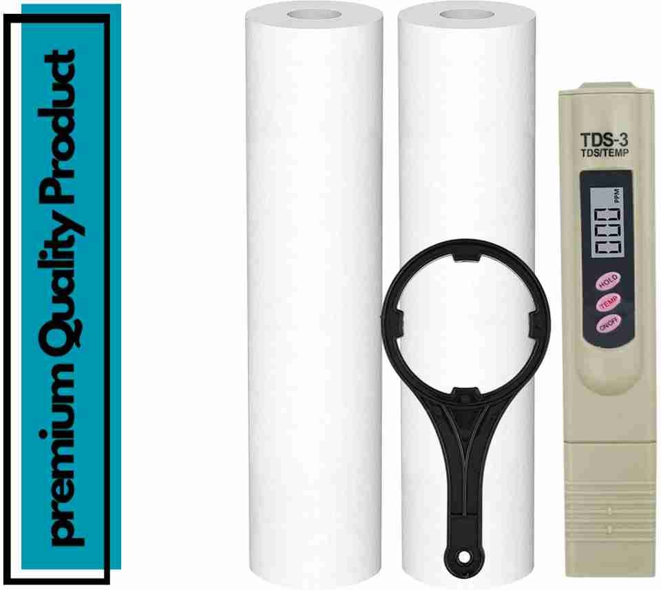 OceanDrop Pack Of 2 PP Spun Sediment Filter, With TDS Meter & Spanner ...