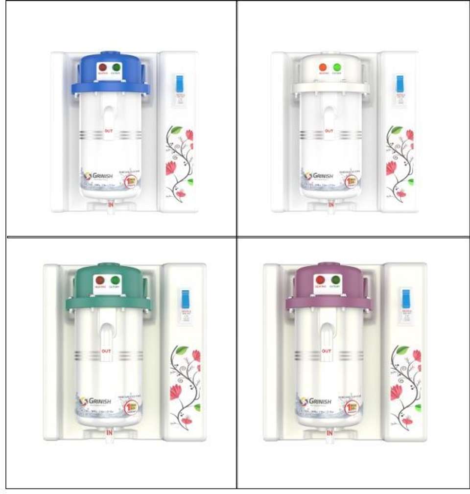 GRINISH 1 L Instant Water Geyser,Instant Water Heater,Gijar Hot Water ...