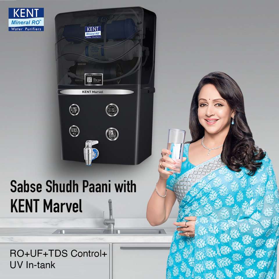 KENT Marvel 8 L RO + UV + UF Water Purifier Advanced RO Tech for Sabse ...