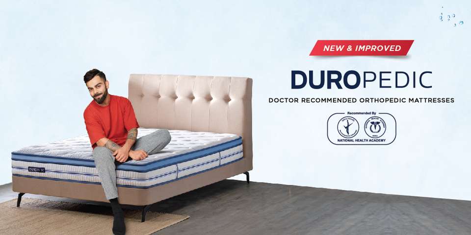 Duroflex Strength Plus Duropedic with Doctor Recommended, 5 Zone Dual ...