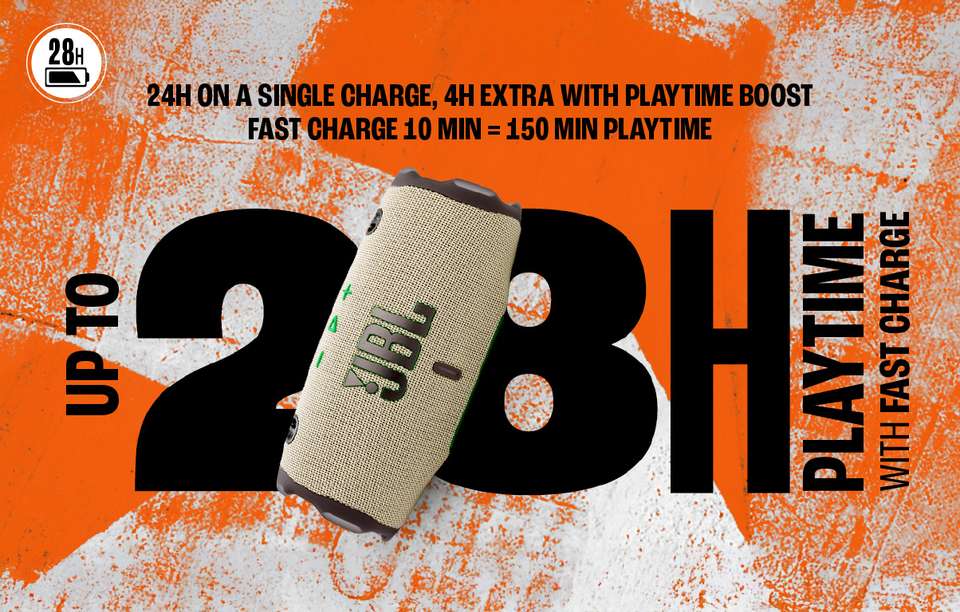 Buy JBL Charge 6,Powerful Pro Sound with AI Sound Boost,28 Hrs Playtime ...
