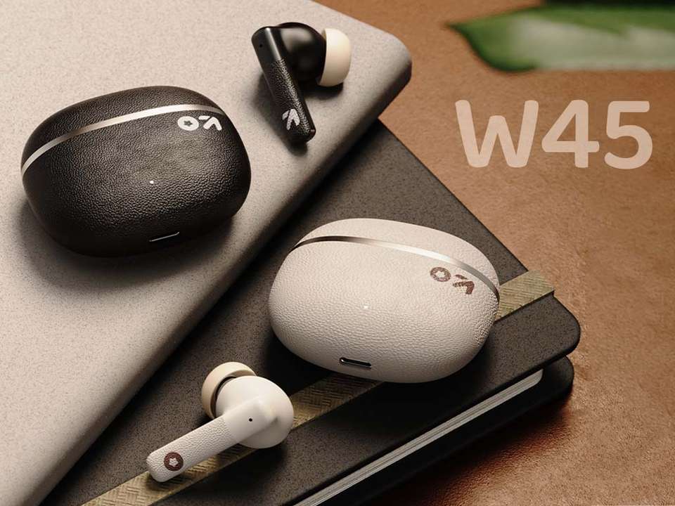 GOBOULT W45 with 50Hrs Battery Life, 4 Mic ENC, Ultra Low Latency, 5.4v ...
