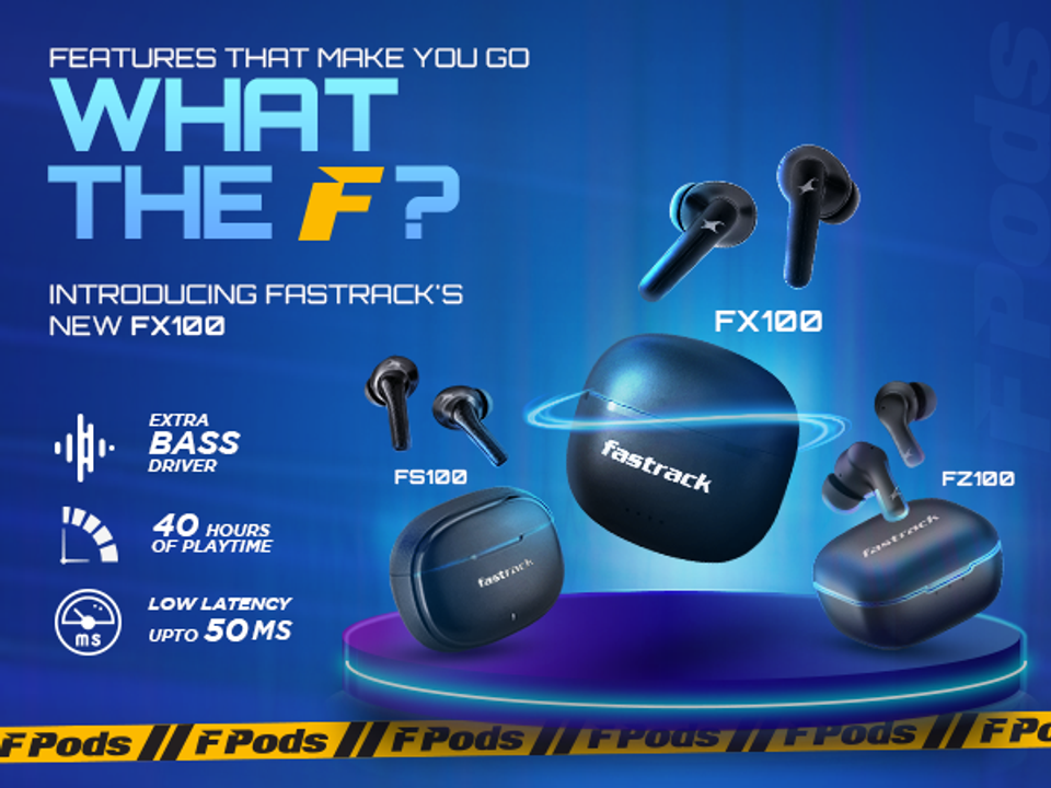 Fastrack FPods FX100 Bluetooth Price in India - Buy Fastrack FPods ...