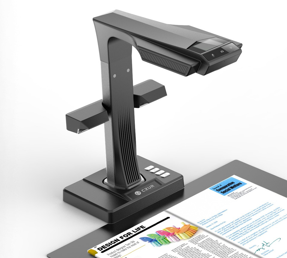 Czur ET18 PRO Book Scanner Corded Portable Scanner Price in India - Buy ...