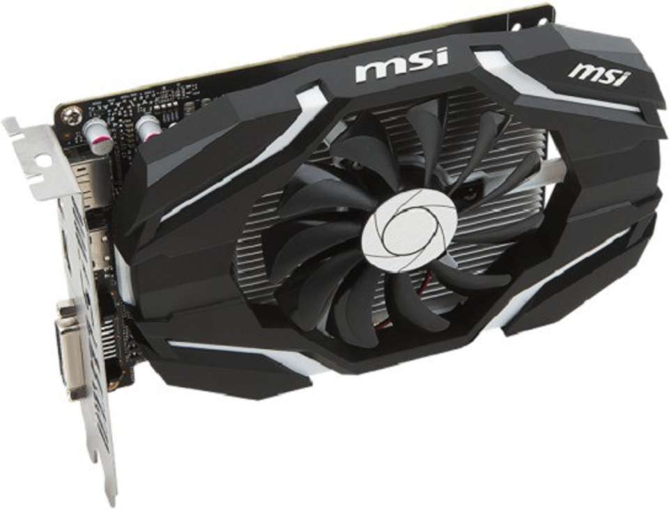 MSI GeForce GTX 1050 Ti 4G OC GDDR5 4 GB NVIDIA Chipset 128 bit 1455 ...