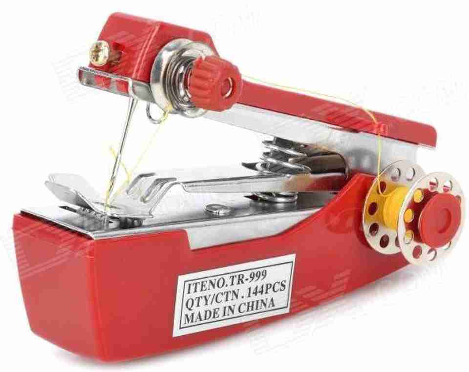Mini Staple Machine AKHI Portable Mini Stapler Style Hand Sewing Machine Stapler Sewing ...