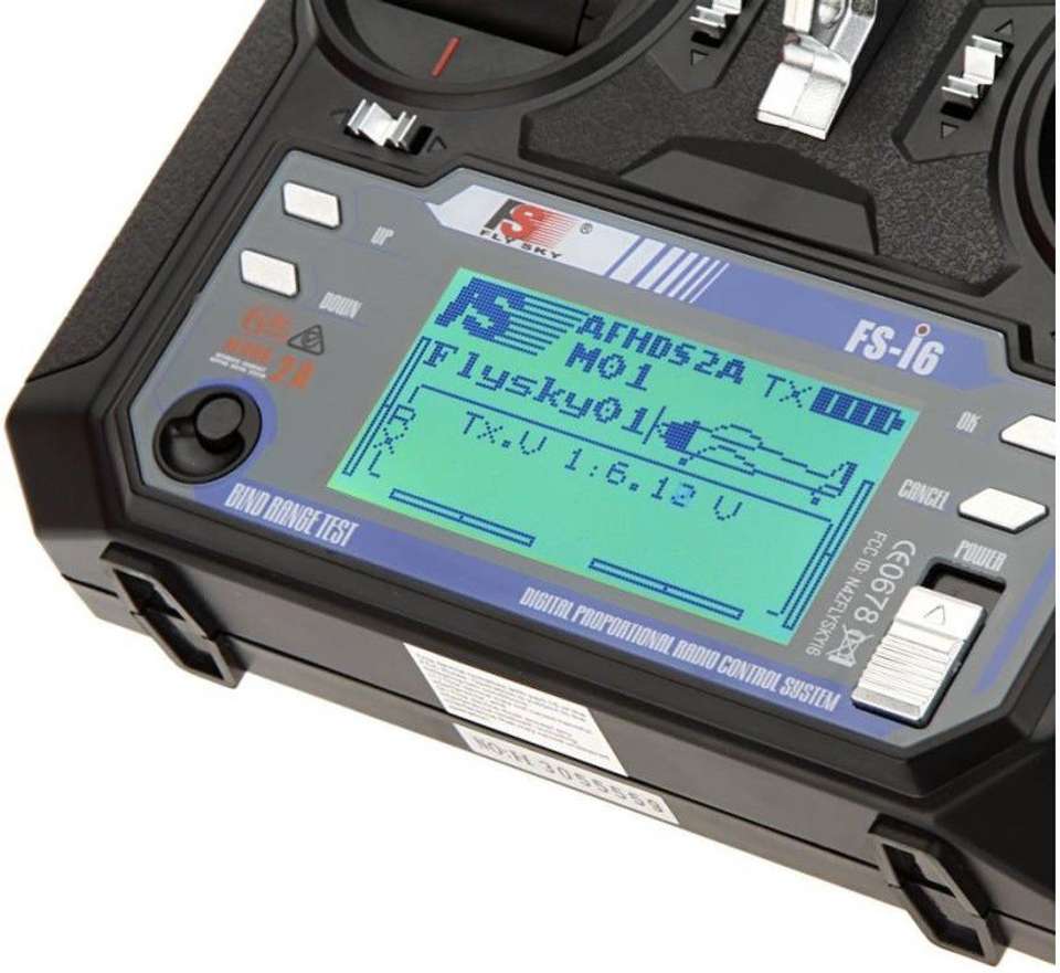 FLYSKY FS-i6 2.4G 6CH AFHDS RC Transmitter With FS-iA6 Receiver for ...
