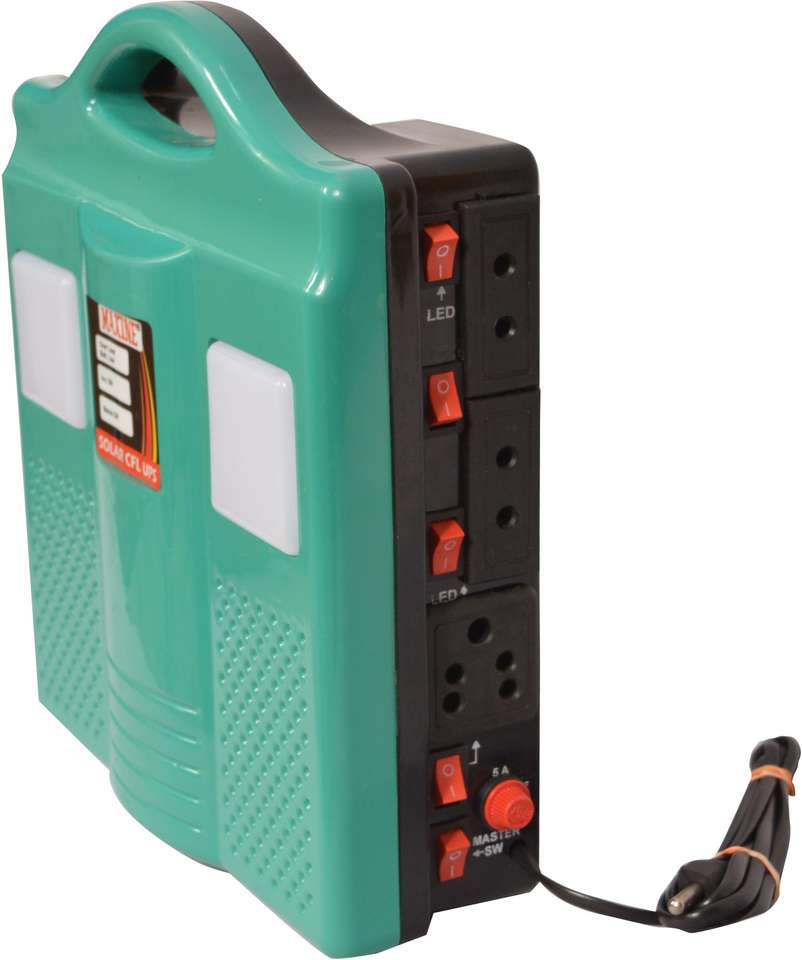 Maxin Mini Inverter Maxine 45w SOLAR CFL UPS with 12V 9Ah TRONTEK Battery - with 6 Months ...