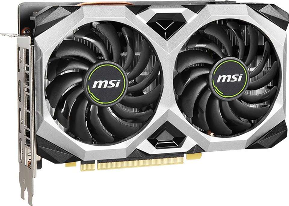 MSI GEFORCE RTX 2060 GDDR6 6 GB NVIDIA Chipset 192 bit 14000 MHz ...