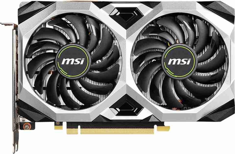 MSI GEFORCE RTX 2060 GDDR6 6 GB NVIDIA Chipset 192 bit 14000 MHz ...