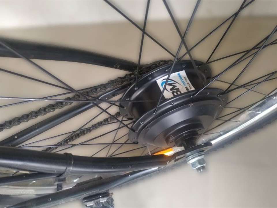 Baba Motors SUN-E 26 inches Single Speed Lithium-ion (Li-ion) Electric ...