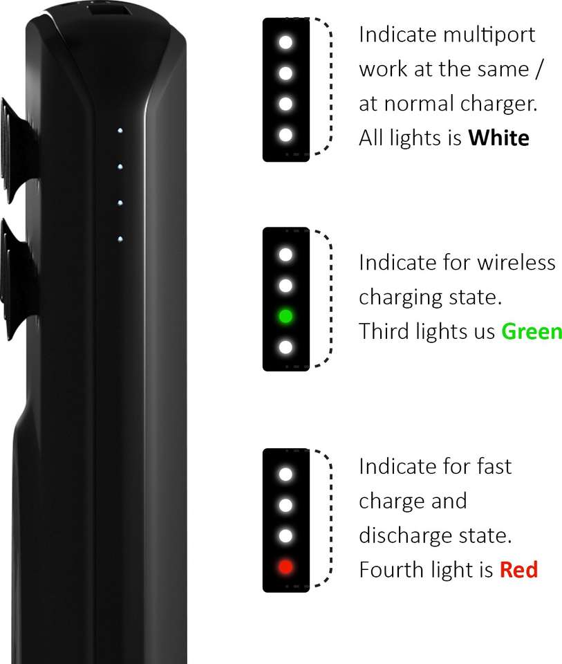 xech 10000 mAh 18 W Wireless Power Bank Price in India - Buy xech 10000 ...