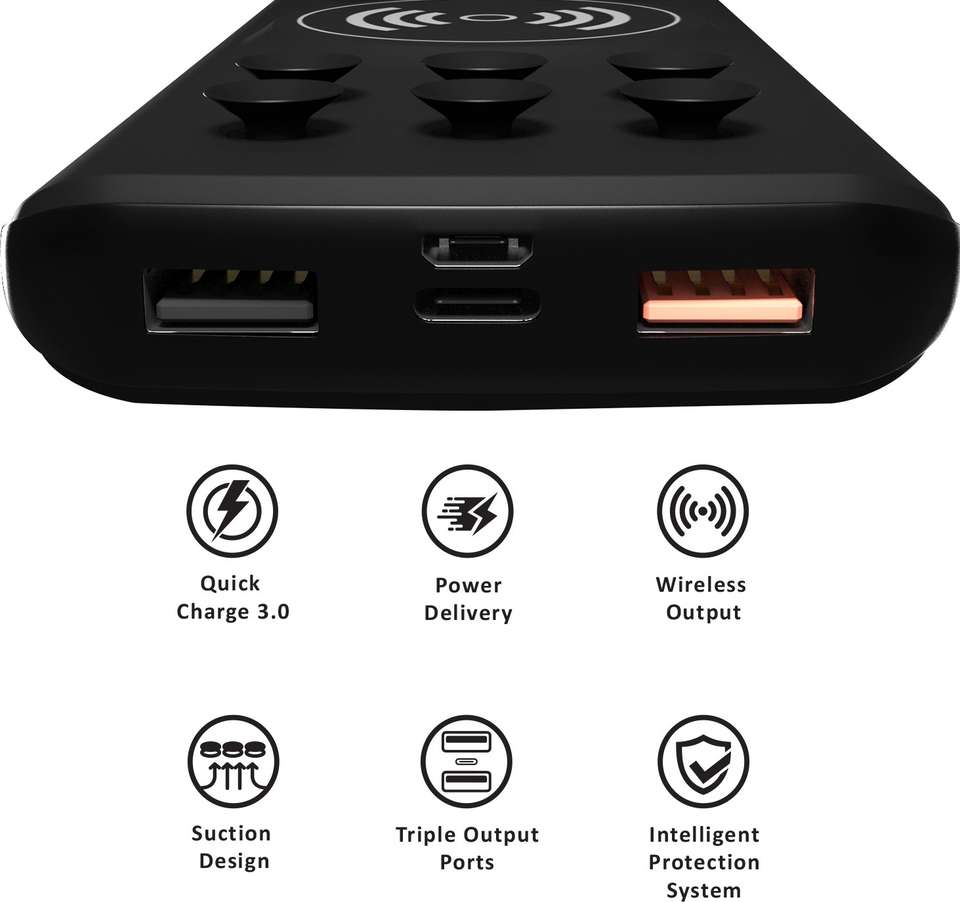 xech 10000 mAh 18 W Wireless Power Bank Price in India - Buy xech 10000 ...