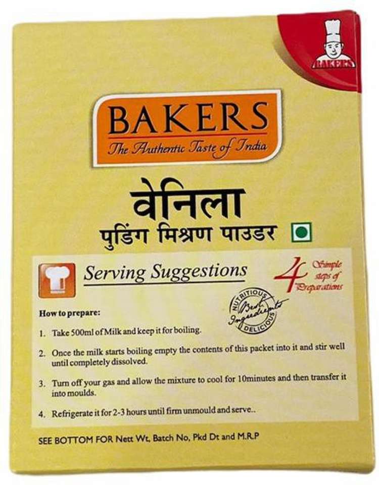Bakers Pudding Mix Powder Vanilla 240 g Price in India - Buy Bakers ...