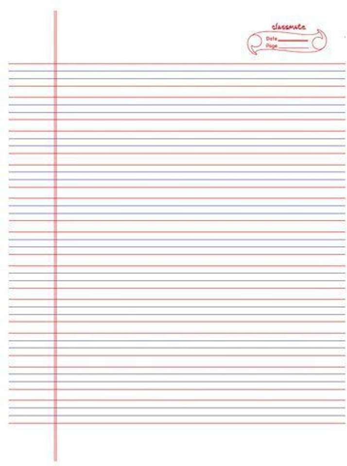 STVK 4 LINE NOTE Regular Notebook ruled 100 Pages Price in India - Buy ...