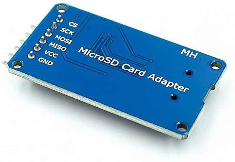 DS Robotics Micro SD Card Module Storage Board 6 pin TF Card Memory ...
