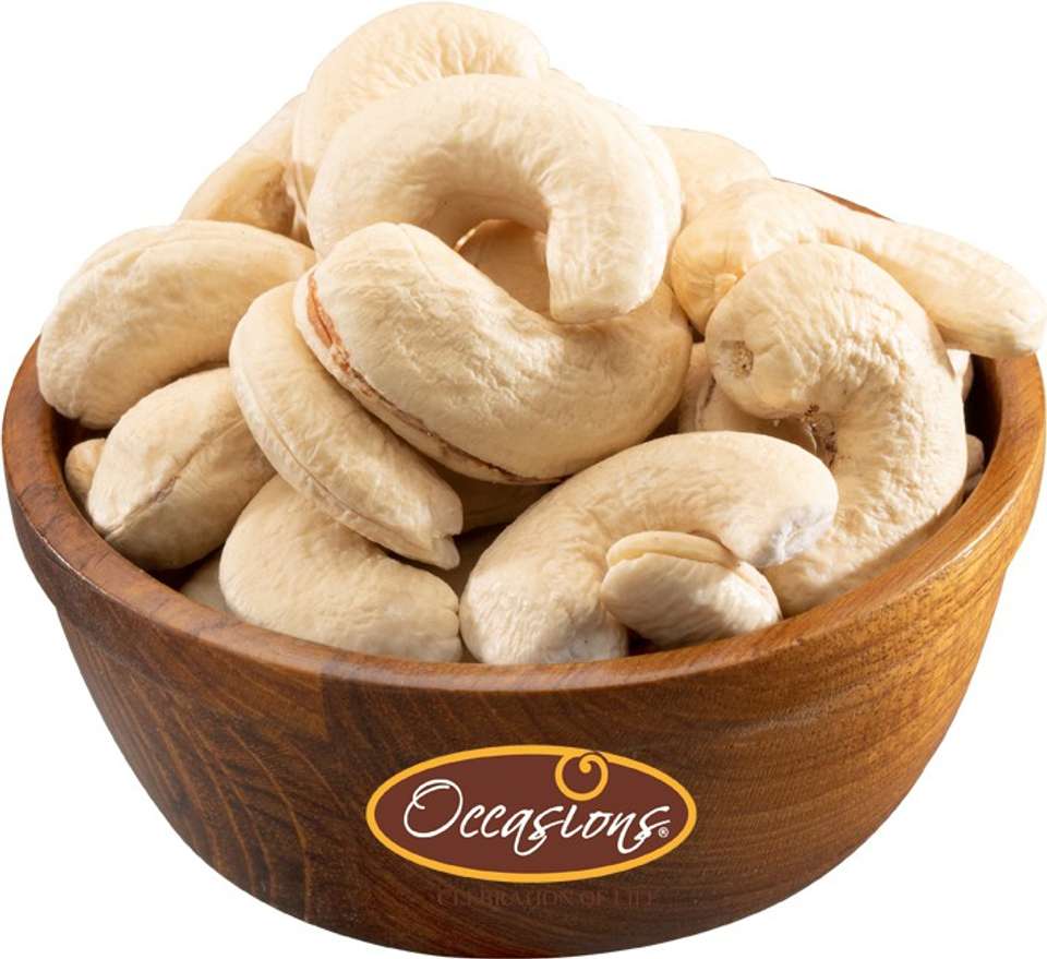 Occasions Whole Cashew Nuts W180 (Kaju) - 500 Grams Cashews Price in ...