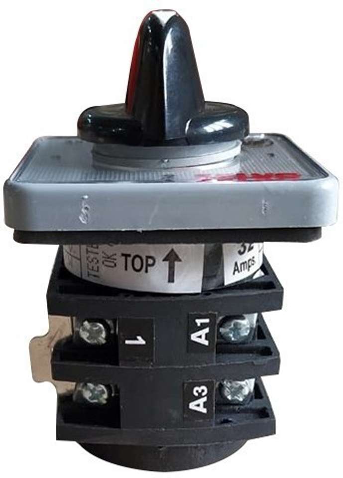 Selvo 32A Cam operated Rotary Switch phase Selector 1 pole 3 Way 32 A ...