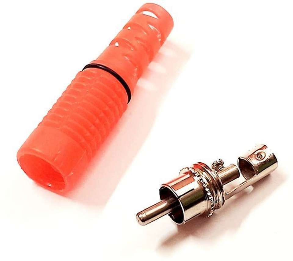 ERHIndia (Pack of 10) RCA Pin Male Audio RCA Pin Male Connector Light ...